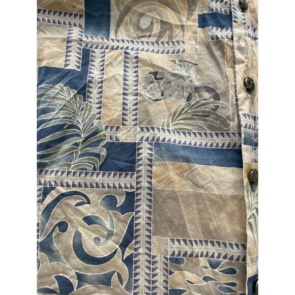 Vtg. Harley Davidson X Tori Richards Hawaiin Shirt SZ XL - Picture 7 of 7
